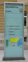 Infostele mit Nachtbriefkasten Infostele mit Nachtbriefkasten
